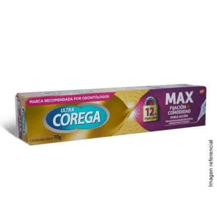 Corega Ultra Max. Fijacion+comodidad Doble Acc. 70 Gr.
